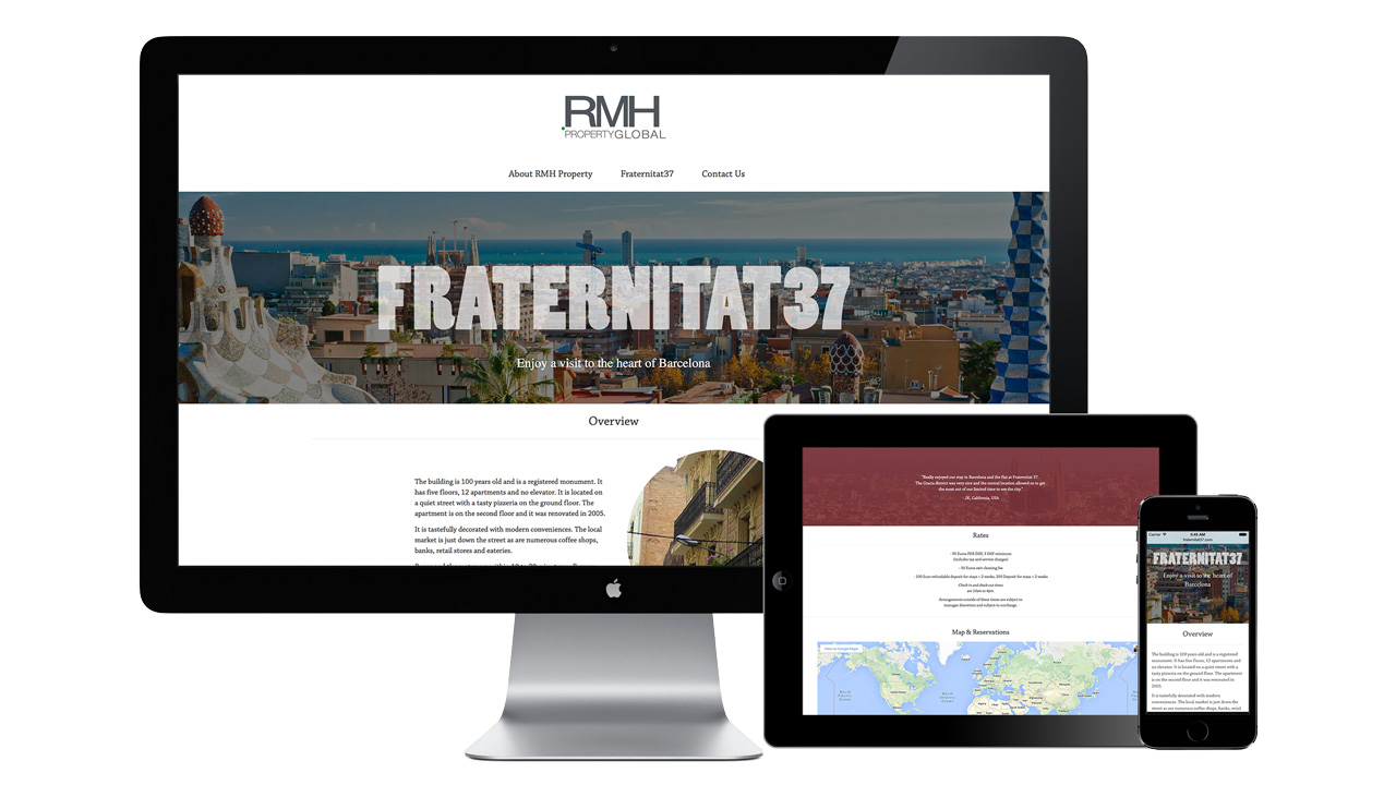 Website Design & Development: Fraternitat37